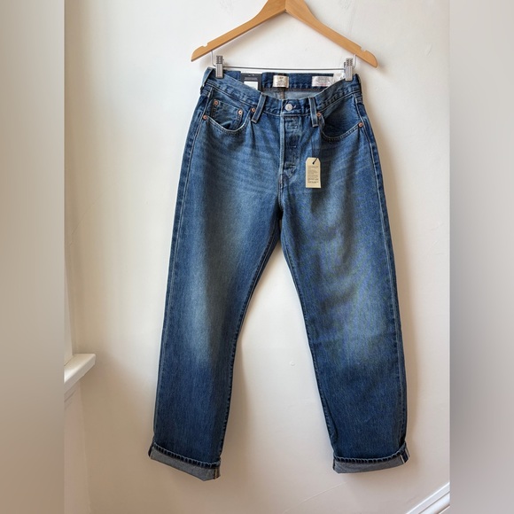 NWT Levi's 90s Selvedge 501 Jeans - Picture 12 of 14